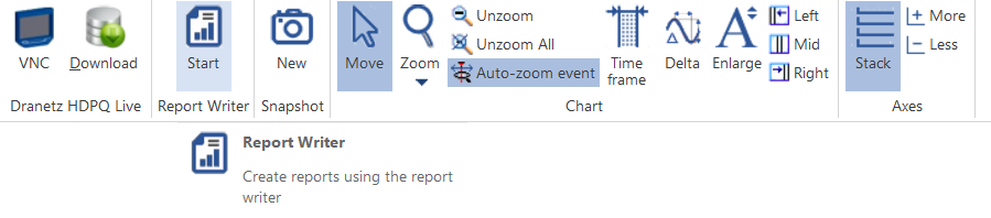 report writer icon