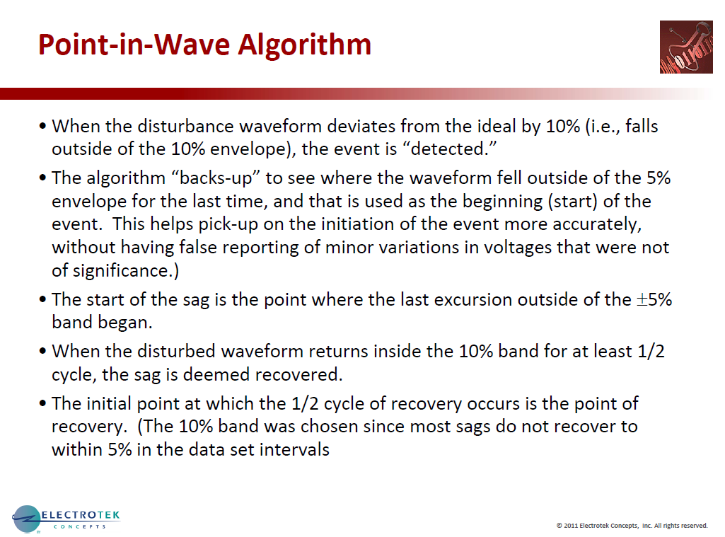 Characterizing Voltage Sag Waveforms using IEEE P1159.2 Algorithms_14