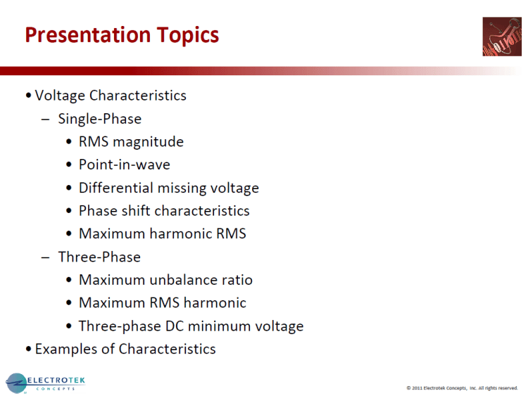 Characterizing Voltage Sag Waveforms using IEEE P1159.2 Algorithms_7