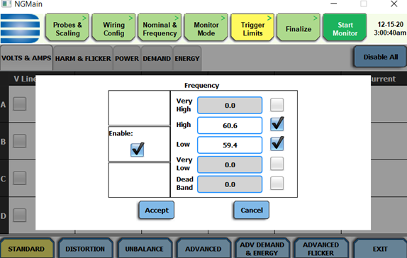 Frequency measurement Dranetz instruments_7
