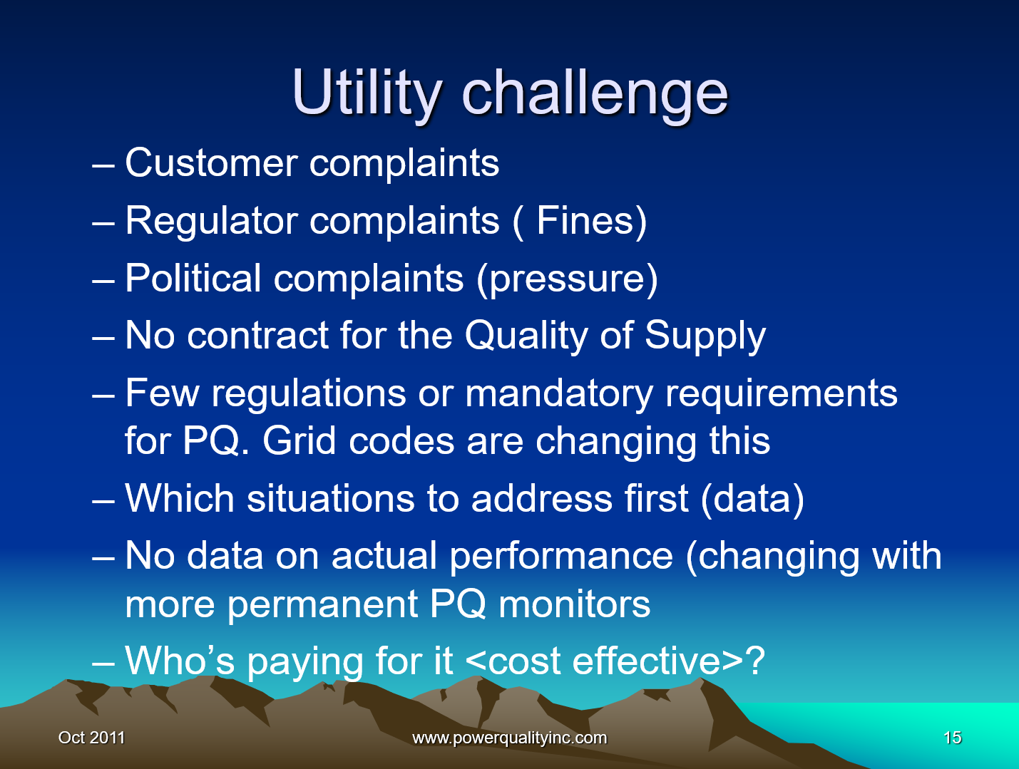 Power Quality the Economic Challenge for Utilities and Users_15