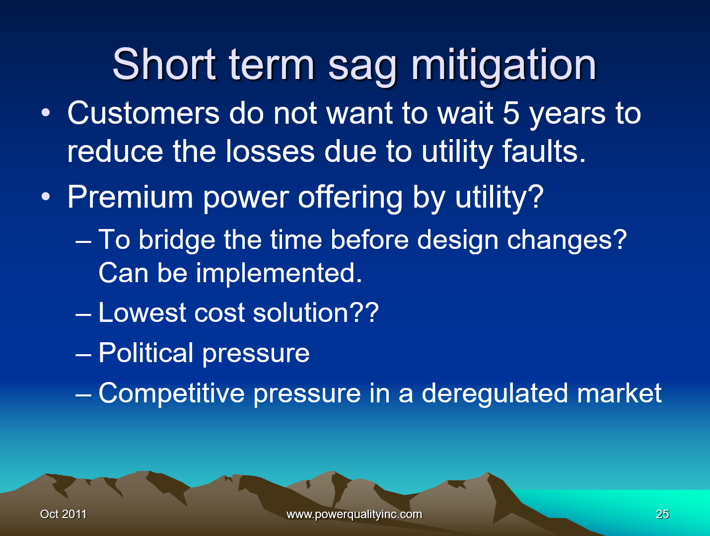 Power Quality the Economic Challenge for Utilities and Users_25