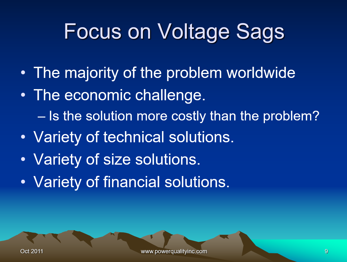Power Quality the Economic Challenge for Utilities and Users_9