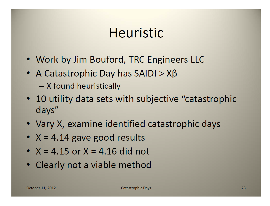 IEEE Standard 1366 – Classifying_23