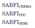 References for SARFI PQ -SARFIcbema_itic_semi