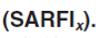 References for SARFI PQ -SARFIx