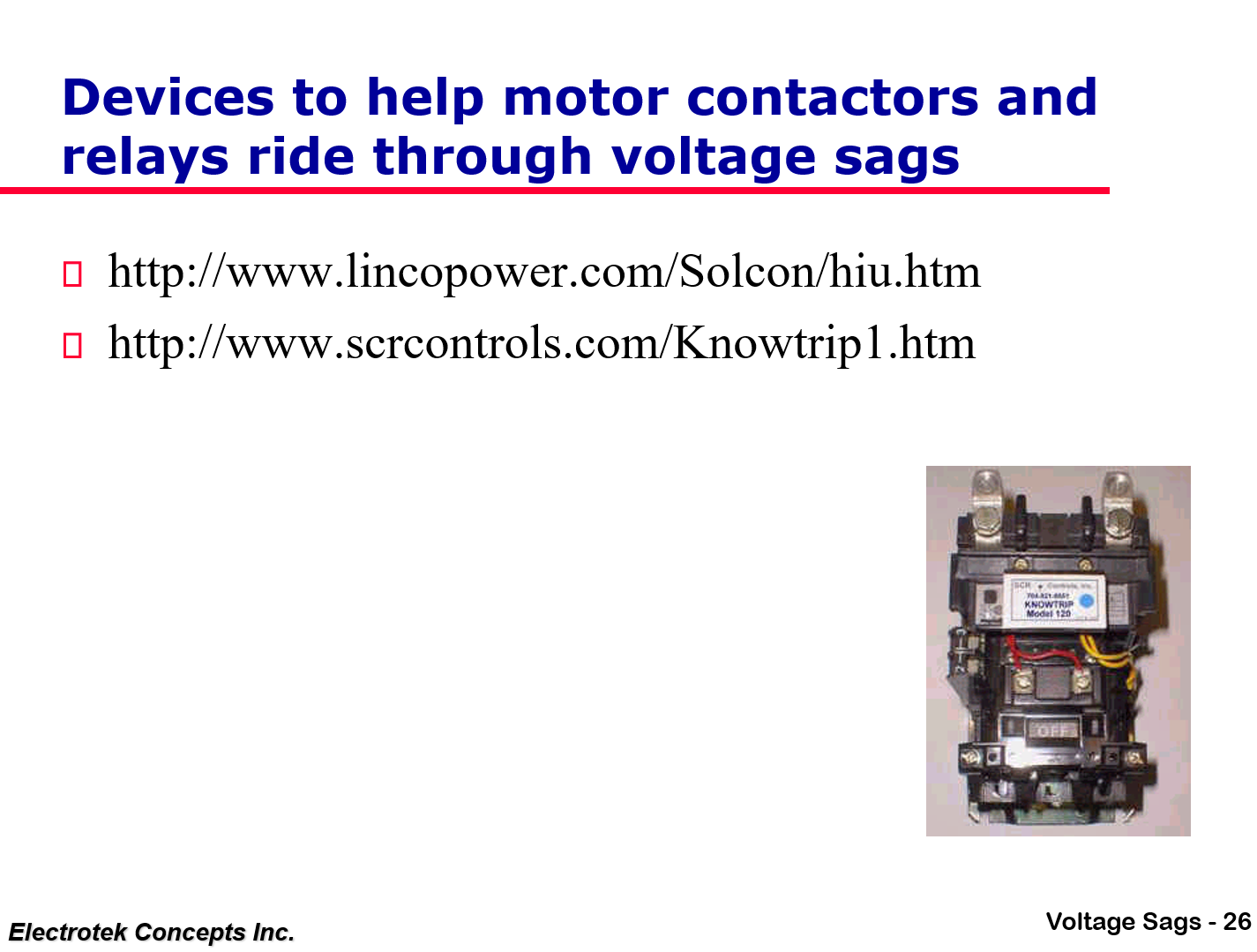 Understanding and Solving Voltage Sag Problems_26