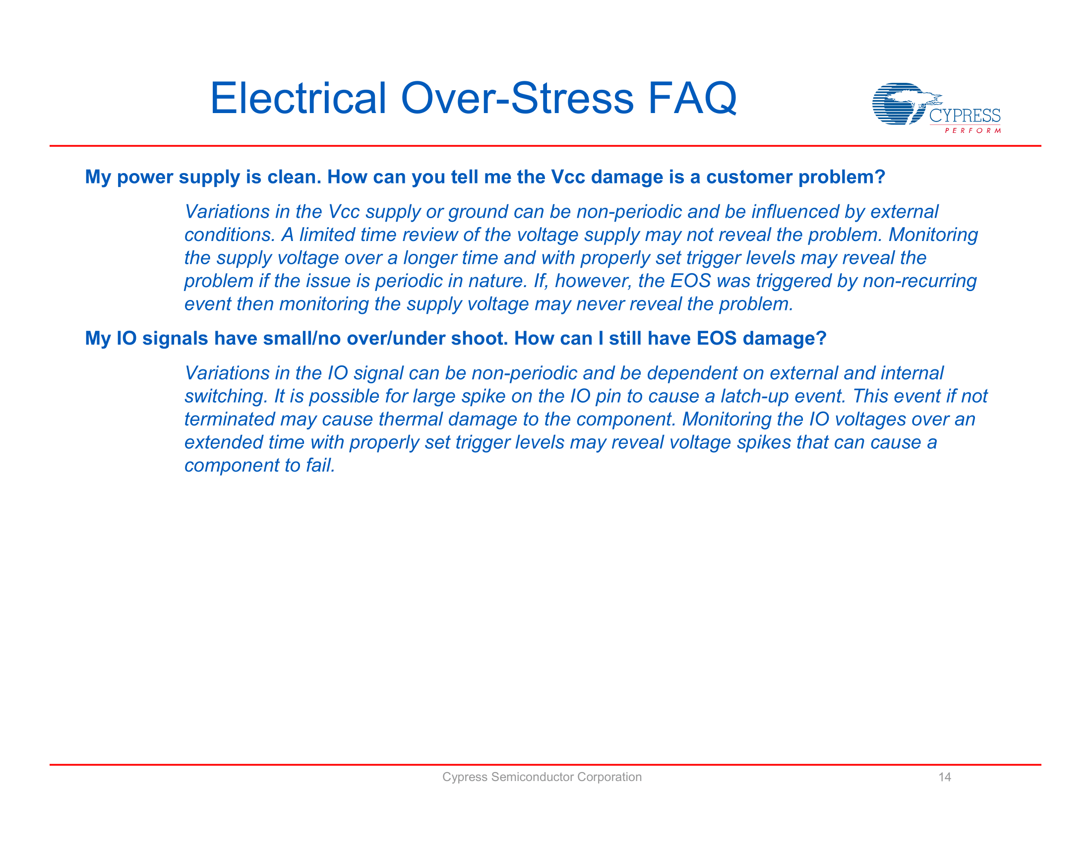 Electrical Over-Stress (EOS) – Power Quality Blog