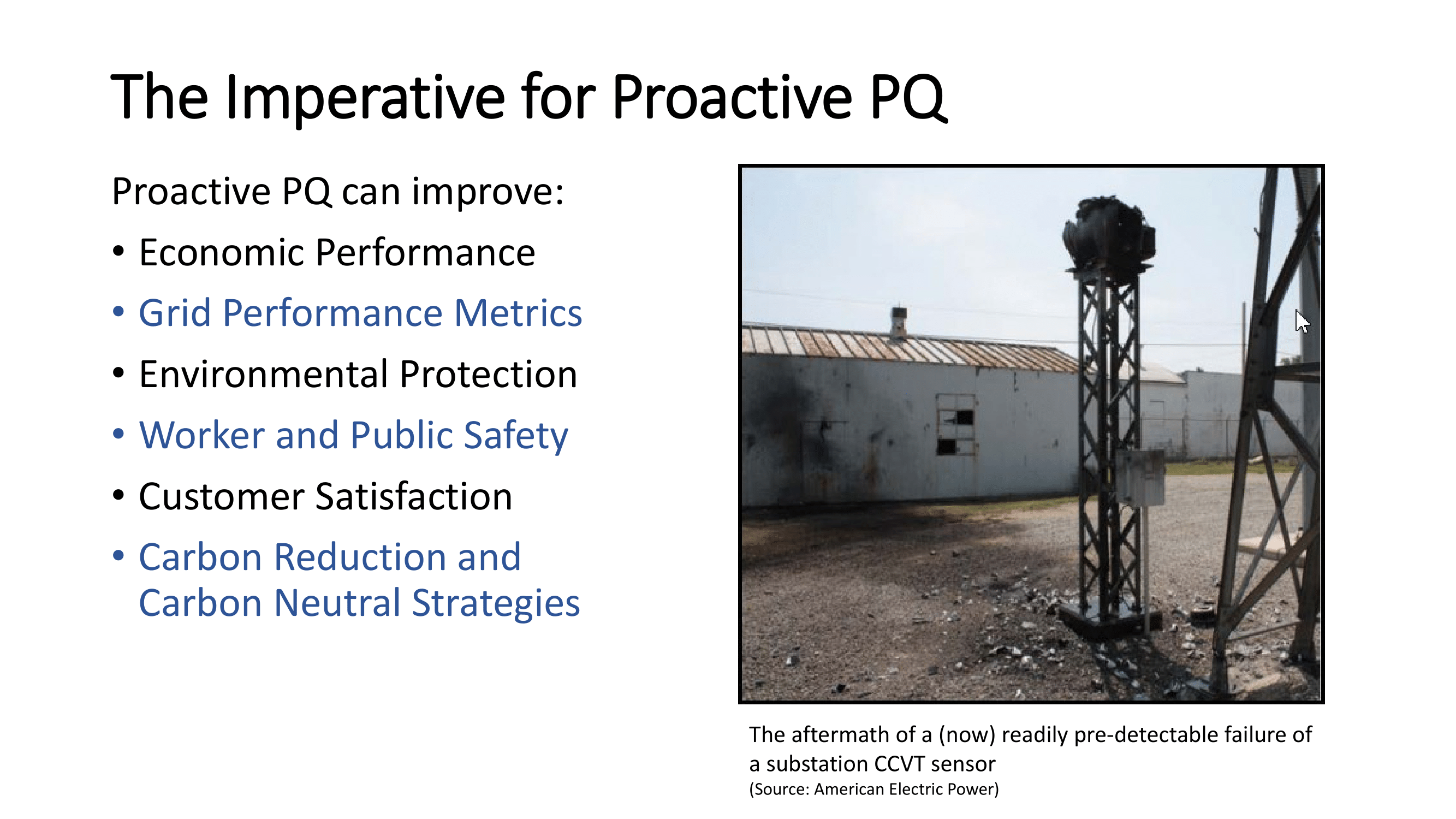 Proactive PQ: Enabling Analytics and Initial Successes – Power Quality Blog